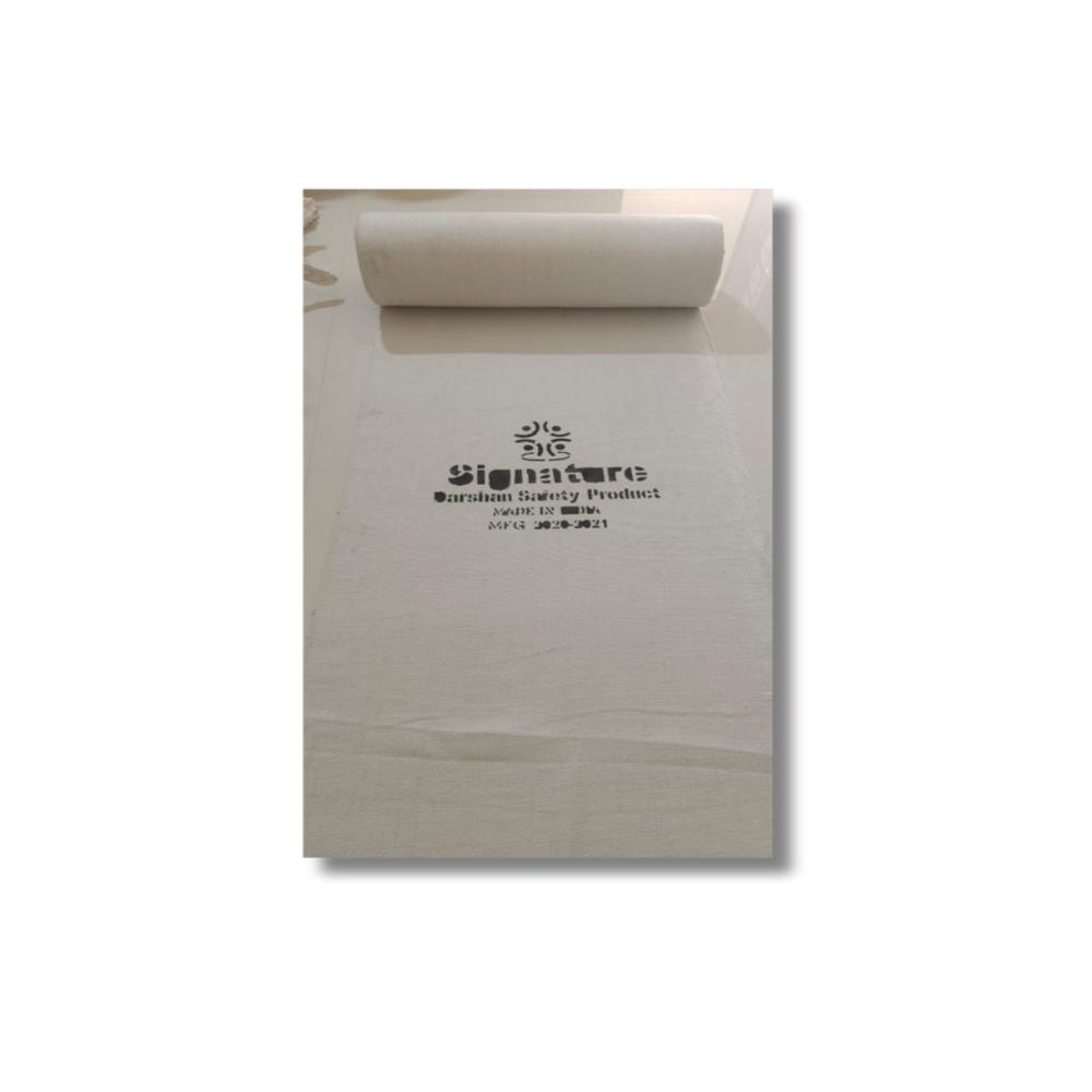 White Ceramic Fiber Cloth - Application: Textile Machine Boiler Pipe Lines Power Stations Ships For Thermal Insulation Fire Protection