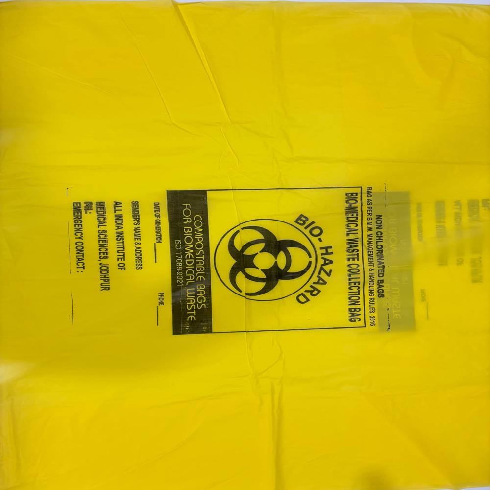 Yellow Bio Medical Waste Collection Bag