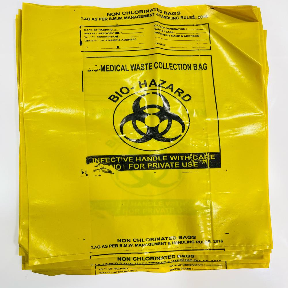 Yellow Bio Medical Waste Collection Bag