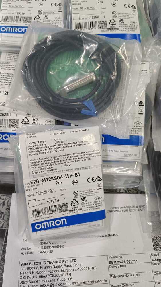 OMRON PROXIMITY SENSOR, E2B-M12KS04-WP-B1