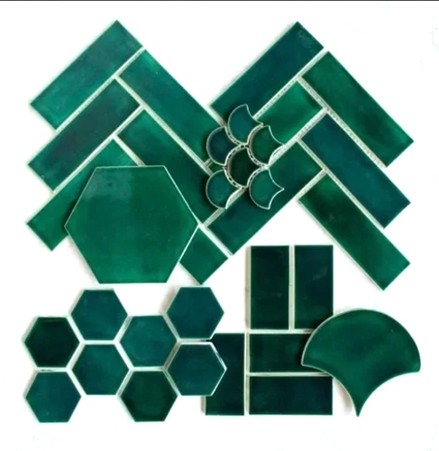 Designer Handmade Floor Tiles - Material: Ceramic