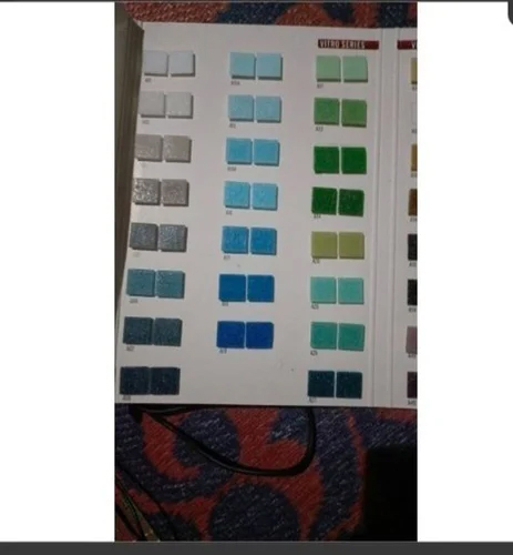 Grey Mosaic Mirrors Terrazzo Floor