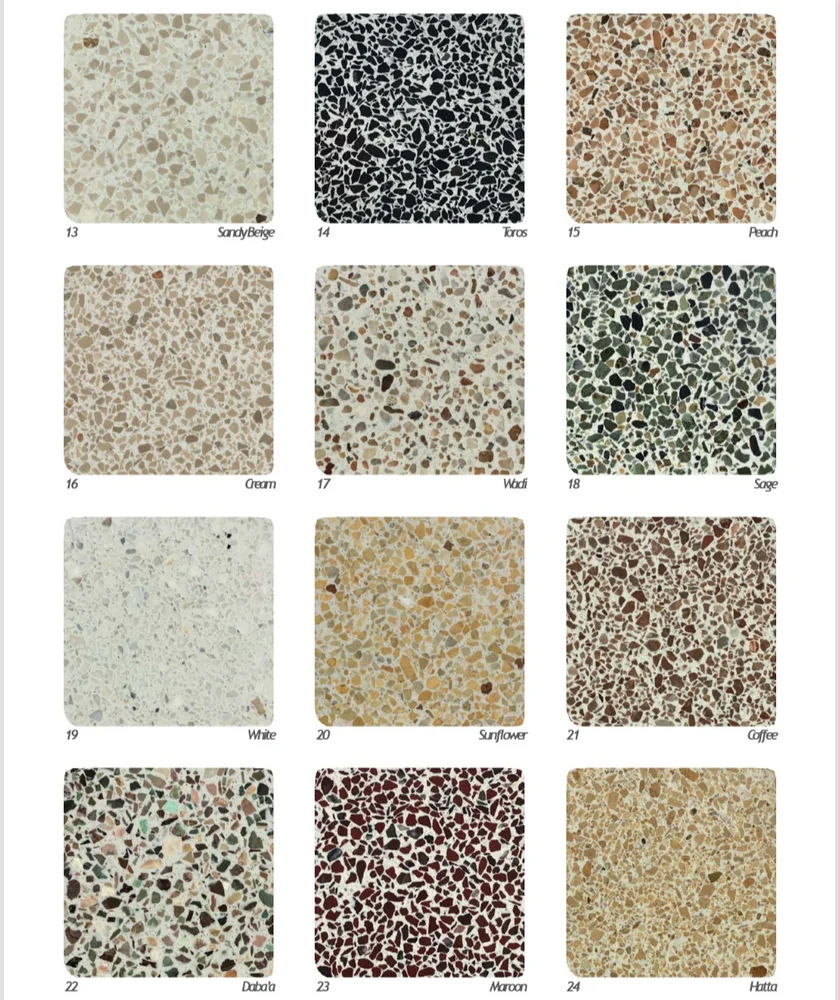 In Situ Terrazzo - Color: Multicolor