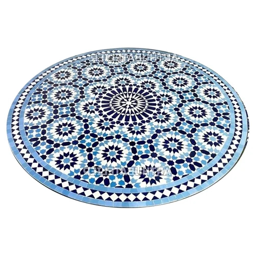 Handmade Mosaic Tiles - Color: Blues