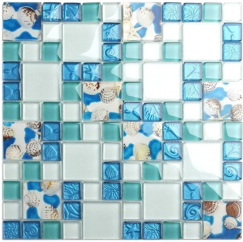 Glass Mosaic Tiles - Feature: Wear-Resistant