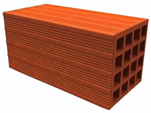 Clay Hollow Blocks - Color: Red