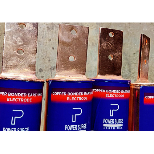 Copper Bonded Earthing Electrode - Color: Golden
