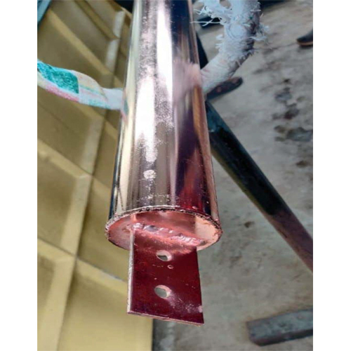 Copper Bonded Earthing Electrode - Color: Golden