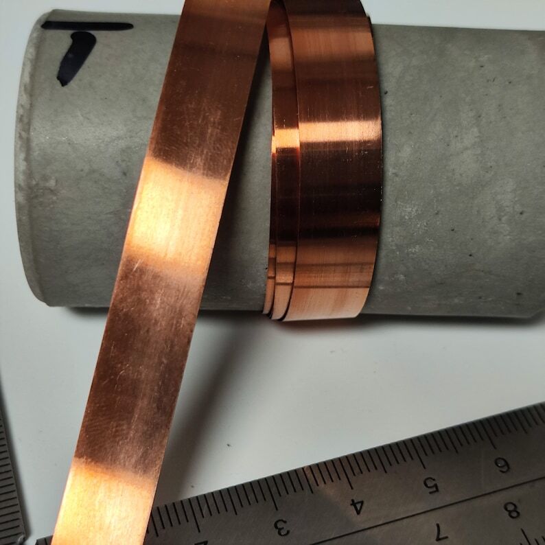 Copper Earthing Strips - Color: Golden