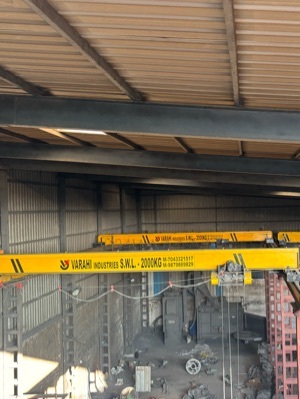 2 ton single grider EOT crane