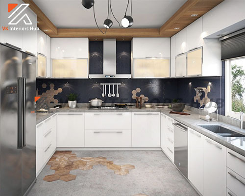 U Shaped Kitchen Interior Services