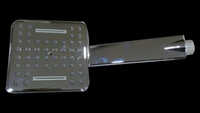 Stainless Steel Square Hand Shower - Color: Silver