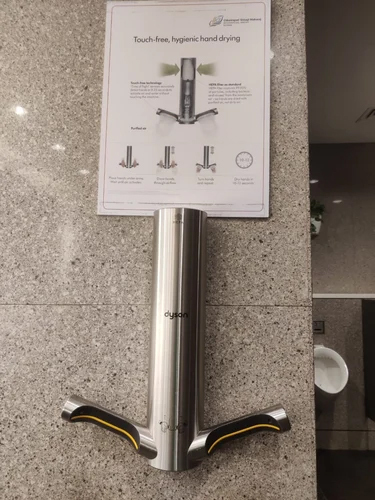 Dyson Hand Dryer - Color: Silver
