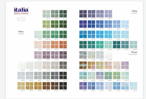 Swimming Pool Tile - Color: Multi Color