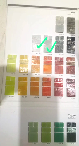 Swimming Pool Tiles - Color: Multi Color