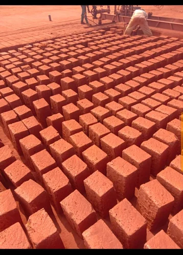 Red Laterite Stone - Shape: Rectangle