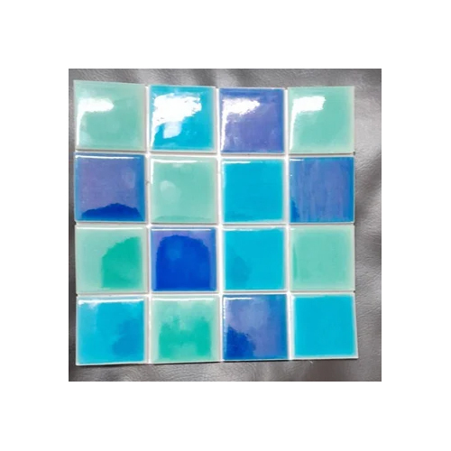 Porcelain Mosaic Tiles - Color: Blues
