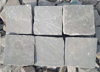 Black Granite Cobblestone - Natural Stone Type: Sandstone