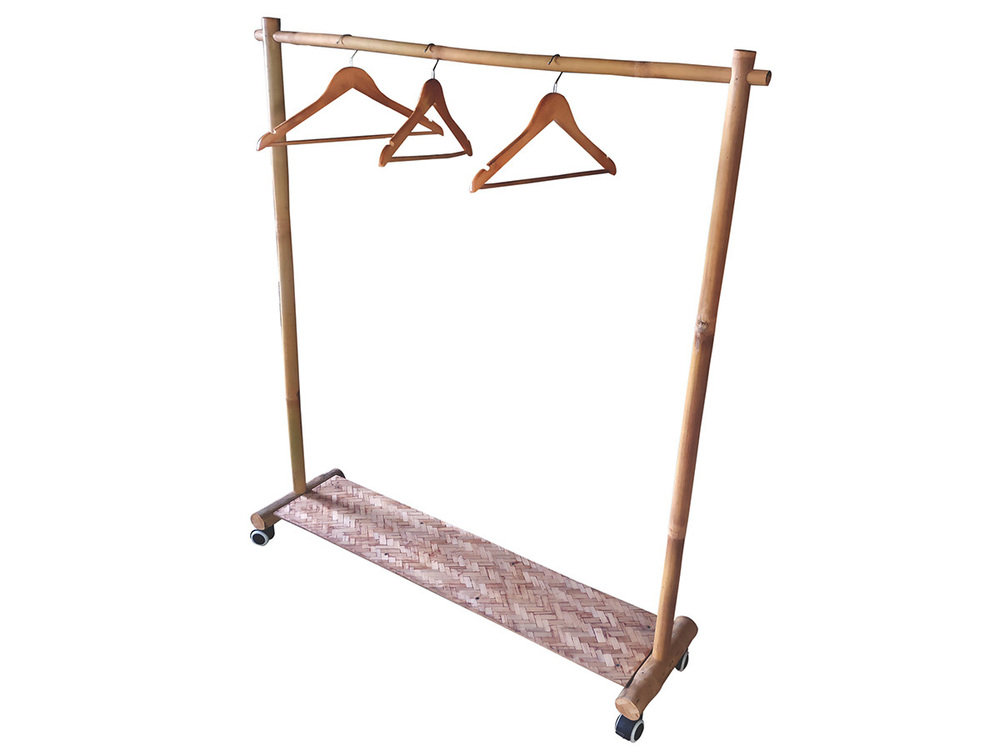 Bamboo Coat Hanger - Color: Natural
