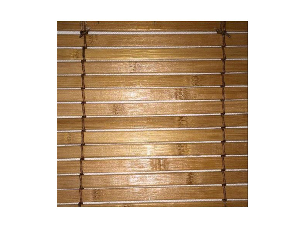 Bamboo Window Blind - Color: Brown