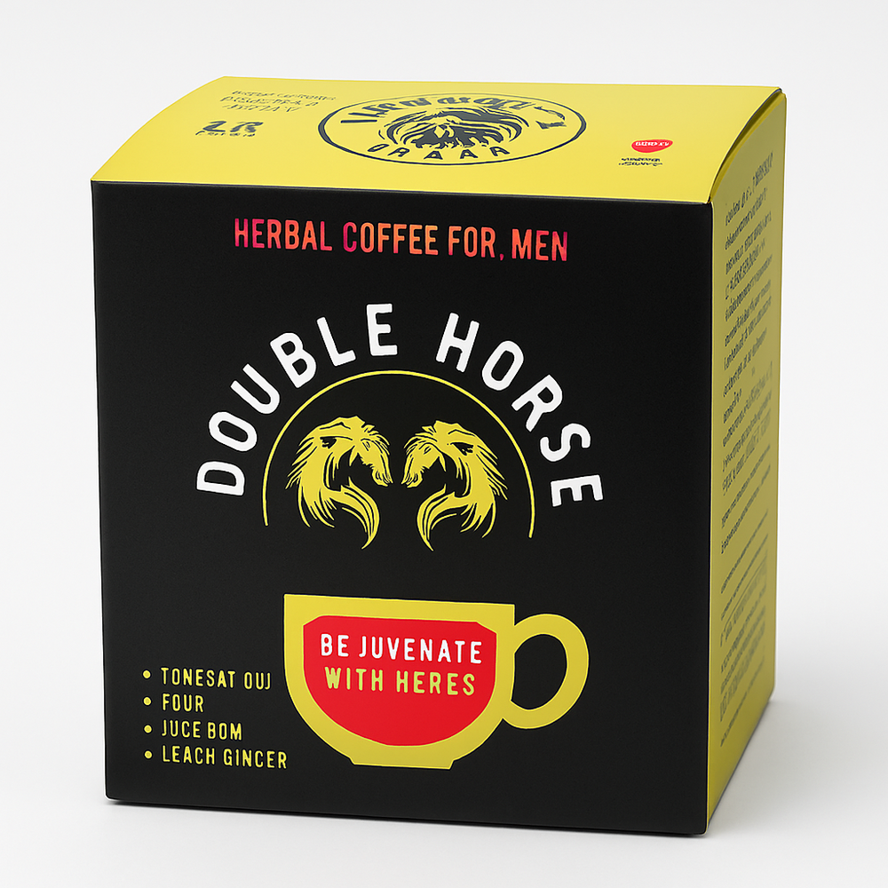 Double Horse Herbal Coffee powder