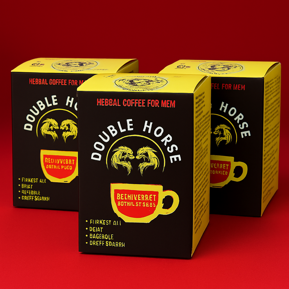 Double Horse Herbal Coffee powder