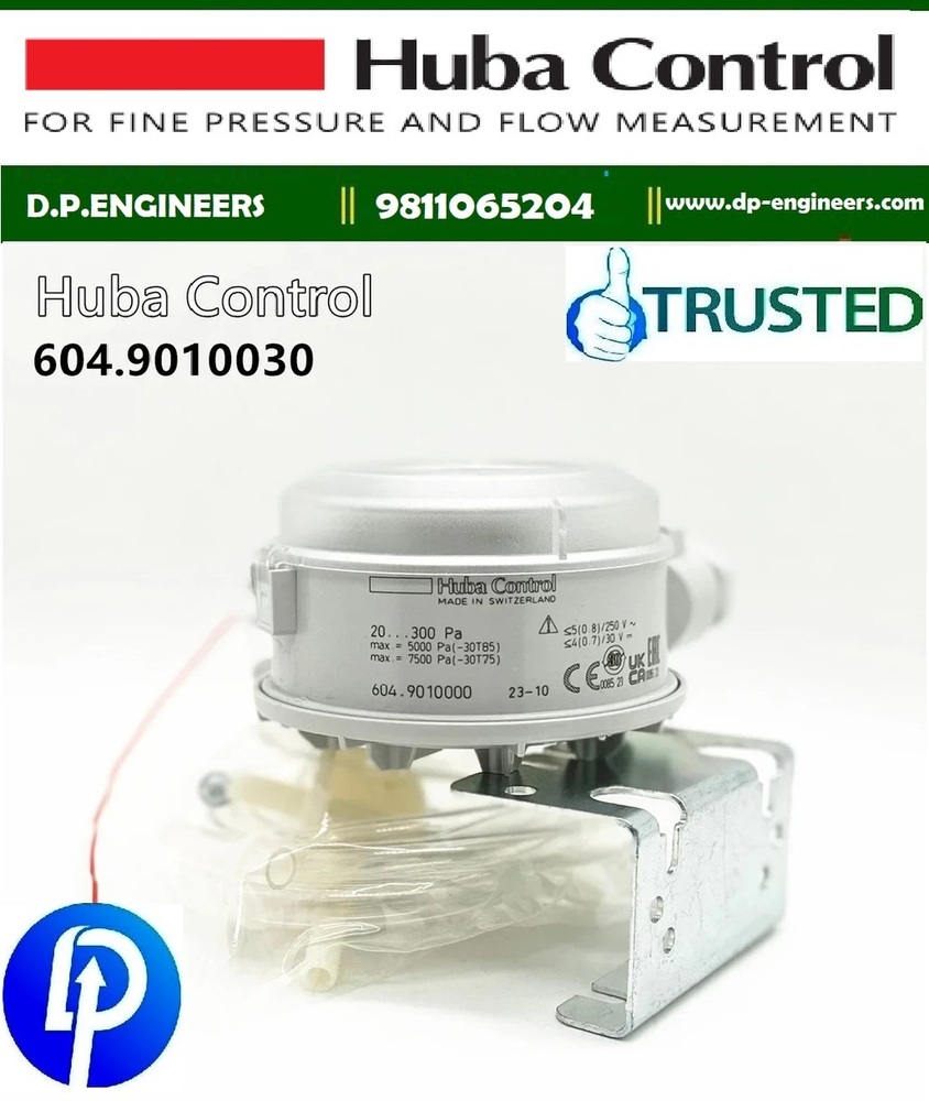 Huba 604 Huba 604.9210030 Differential Pressure Controller 100-1000Pa - Color ...