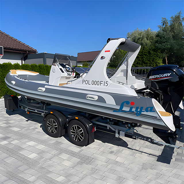 Liya 5.8m Center Console Rib Boat Capacity: 1345 Kg/hr