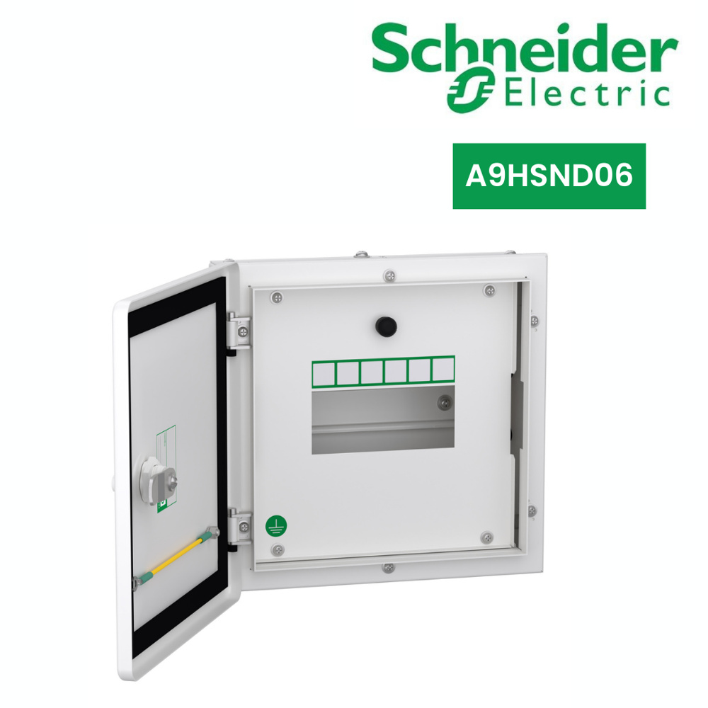 A9HSND06-Acti 9 - SPN DB - double door metal - 6 ways