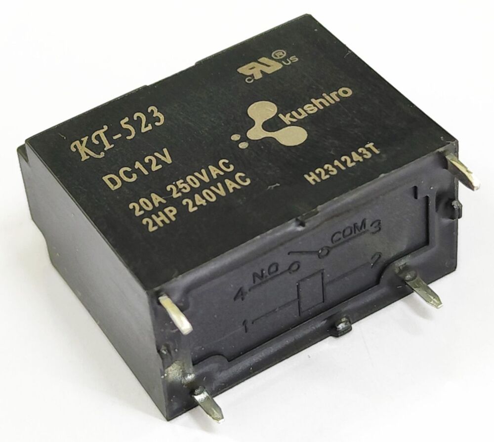 Electrical Relays - Color: Black