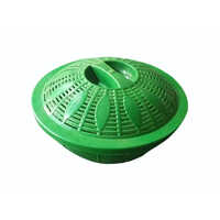 Green Round Plastic Fruit Basket