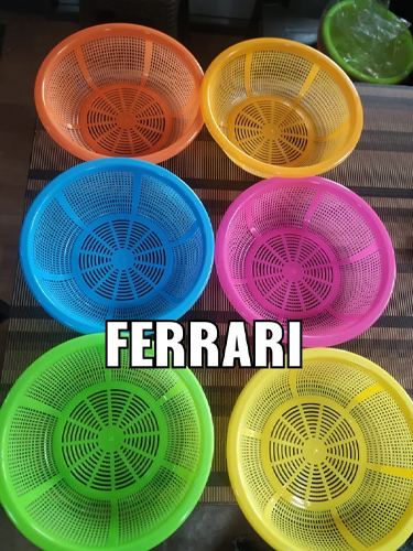 Plastic Basket - Color: Multicolor
