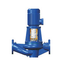 Vertical Inline Long Coupled Pump Kw-lc - Color: Blue Paint Coated