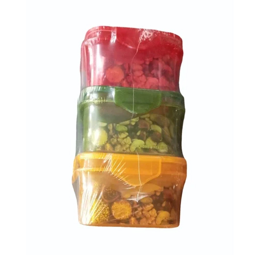 400 Ml Plastic Airtight Container Set