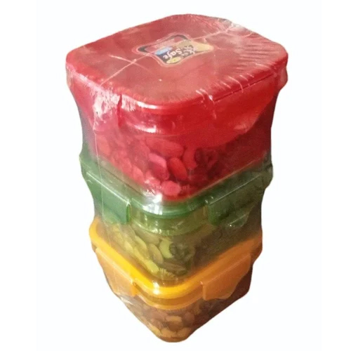 400 Ml Plastic Airtight Container Set