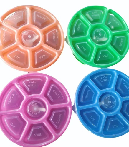 150 ml Round Plastic Spice Storage Box