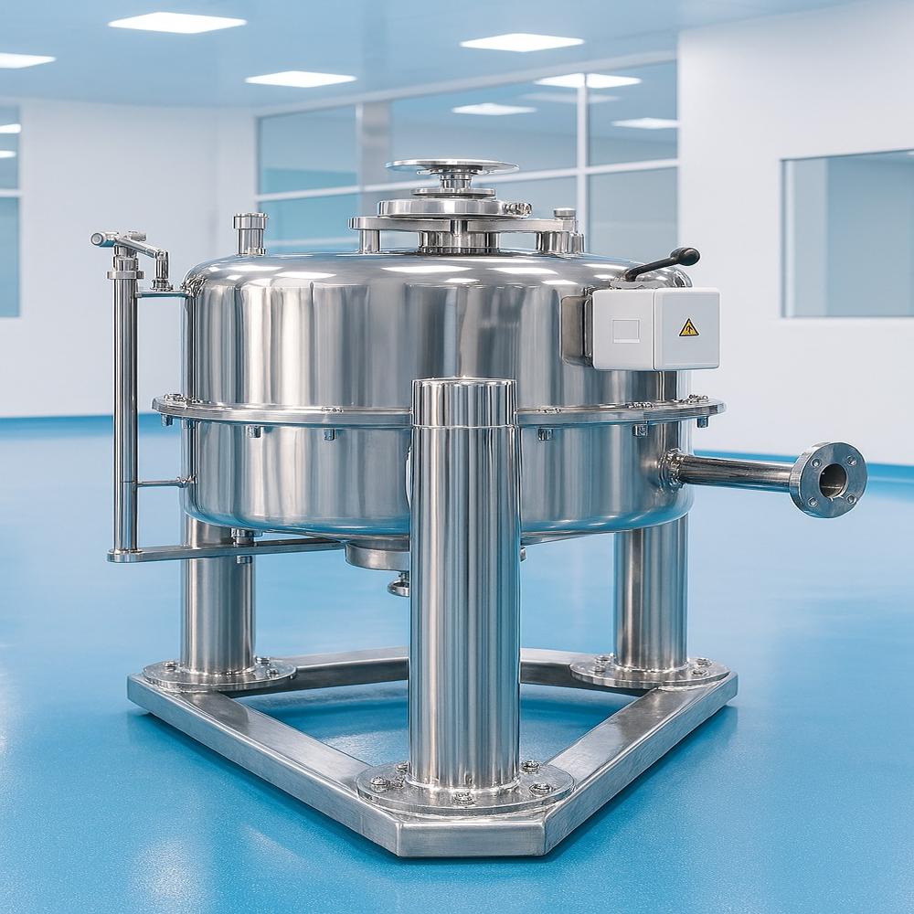 Service Water Treatment SS316L High Capacity Lifting Bag Vertical Basket Centrifuge