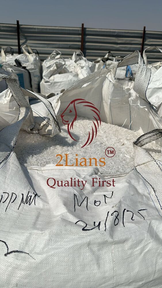 PP baskets regrind natural scrap