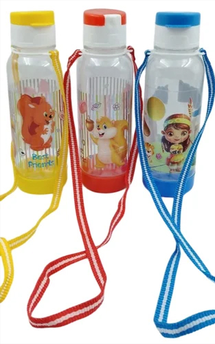 600 ml Plastic Kids Water Bottle Set