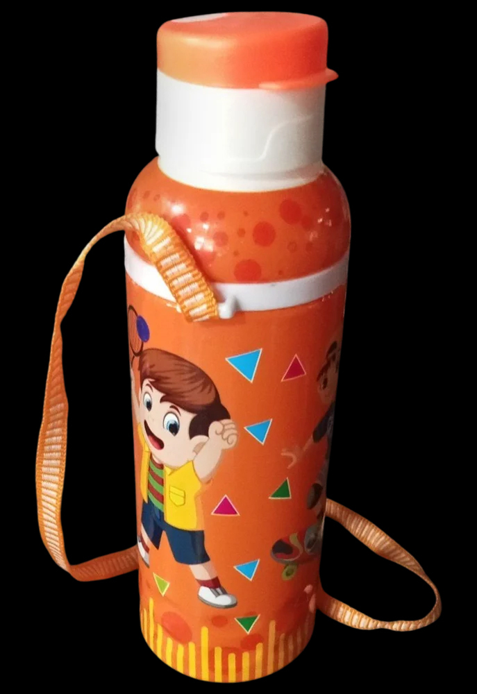 500 Ml Plastic Bottle - Color: Orange