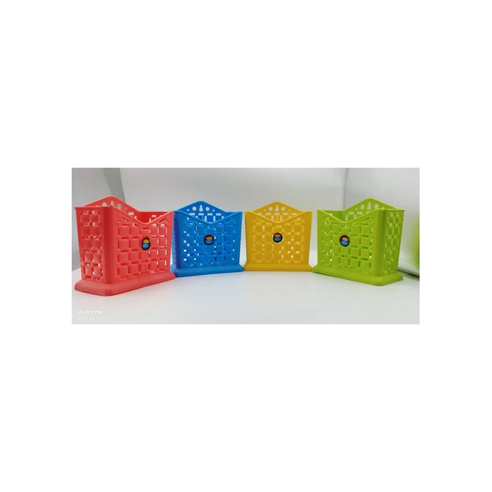 Plastic Toothbrush Holder - Color: Green