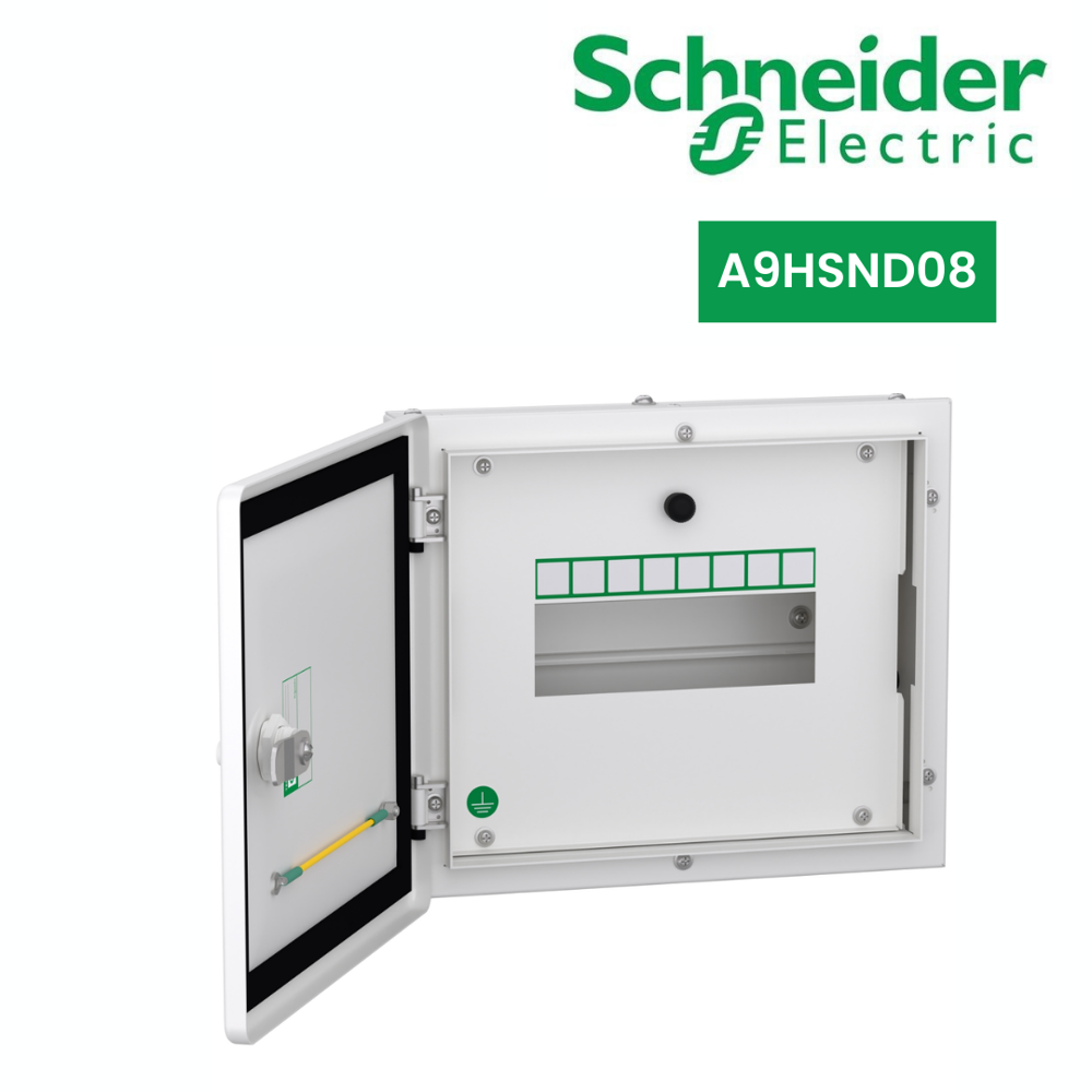 A9HSND08-Acti 9 - SPN DB - double door metal - IP43 - 8 ways