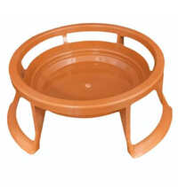 Plastic Kiwi Matka Stand - Color: Orange