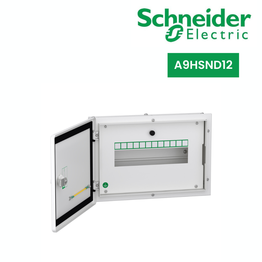 A9HSND12-Acti 9 - SPN DB - double door metal - IP43 - 12 ways