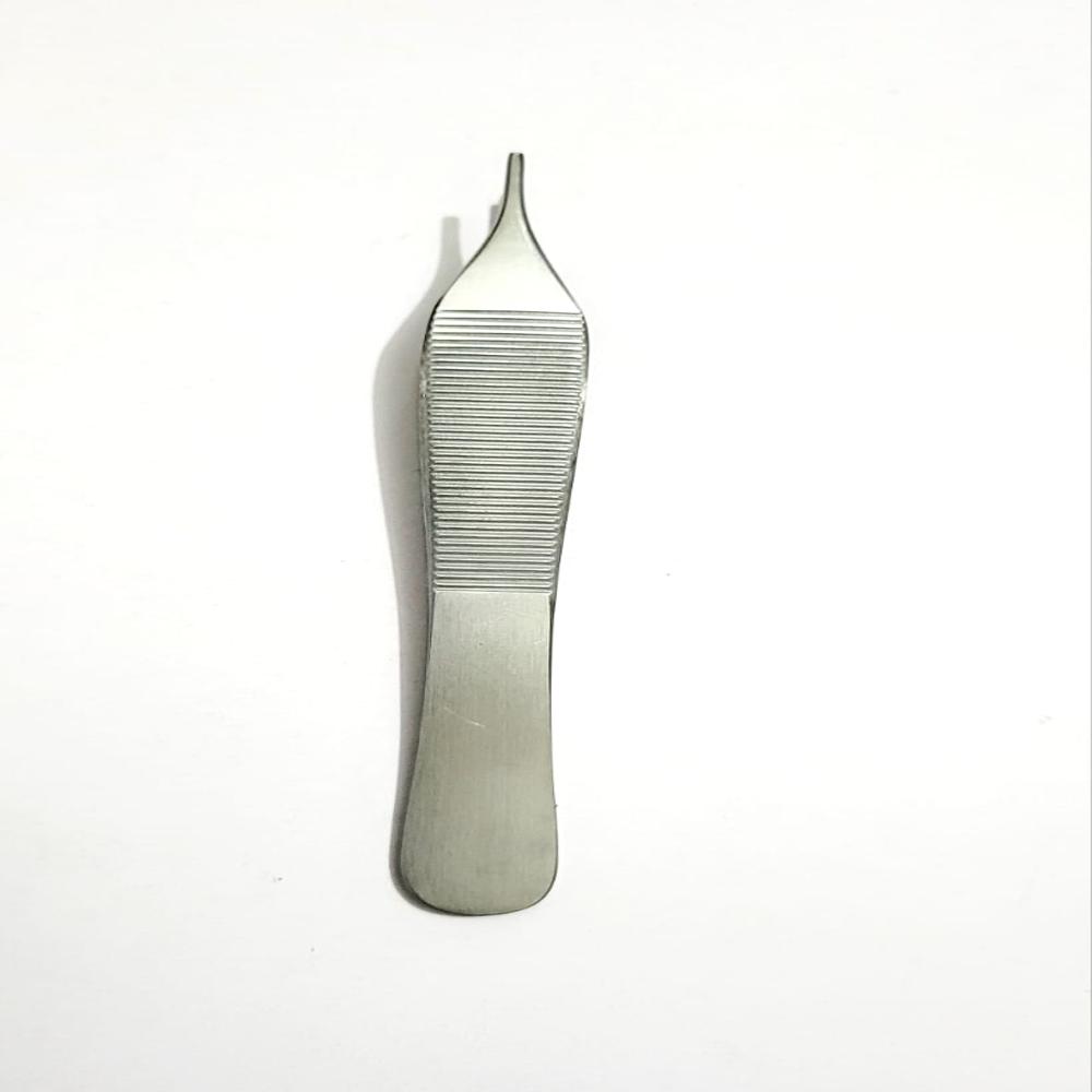 ADSON PLAIN 5 INCH - Stainless Steel, 5 Inches Long, Silver Color | Fine Non-Toothed Tips for Delicate Tissue Handling, Lightweight, Ergonomic Design