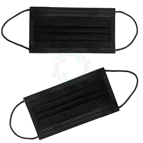 3 Ply Black Mask - Age Group: Suitable For All Ages