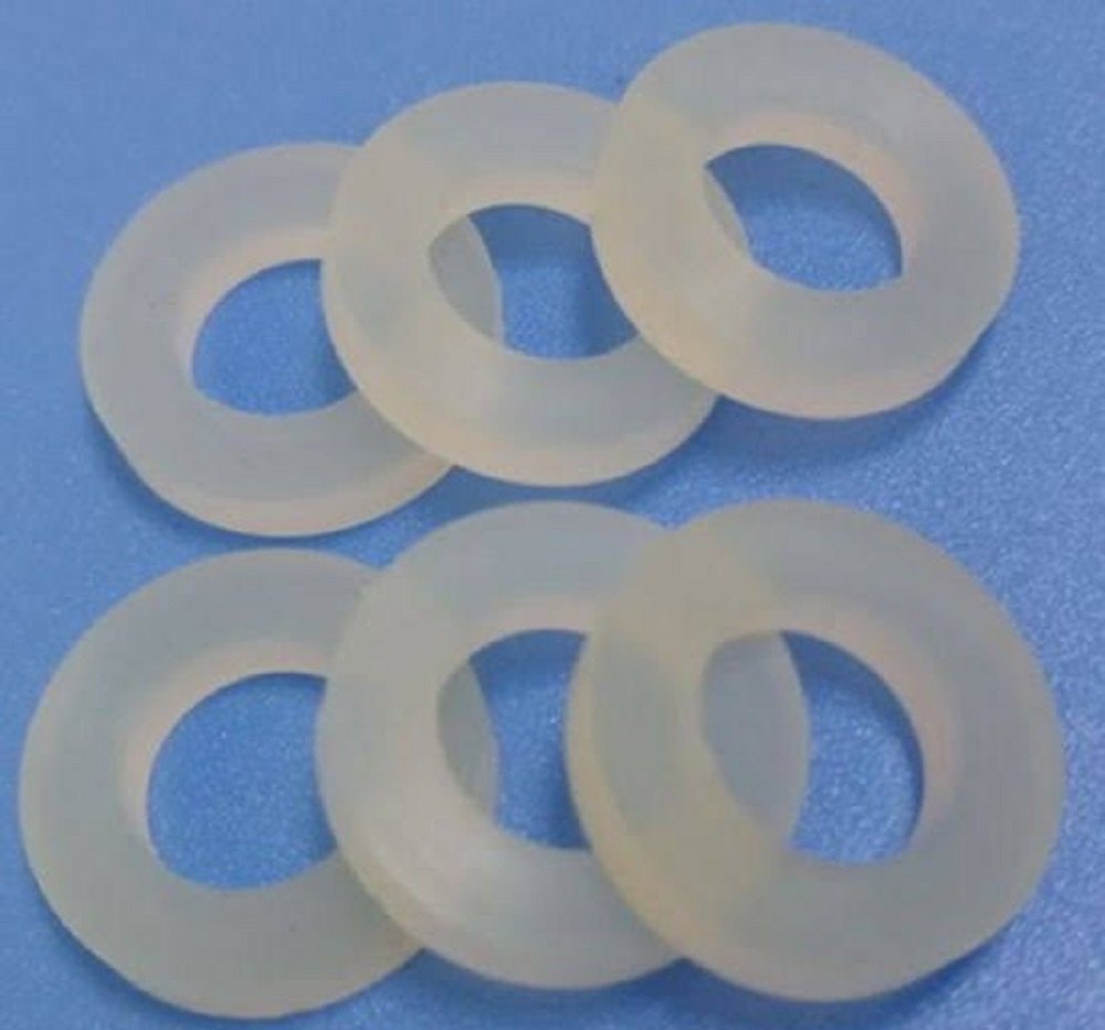 Silicon Rubber Washer - Color: Black