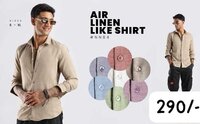 Air linen like shirt