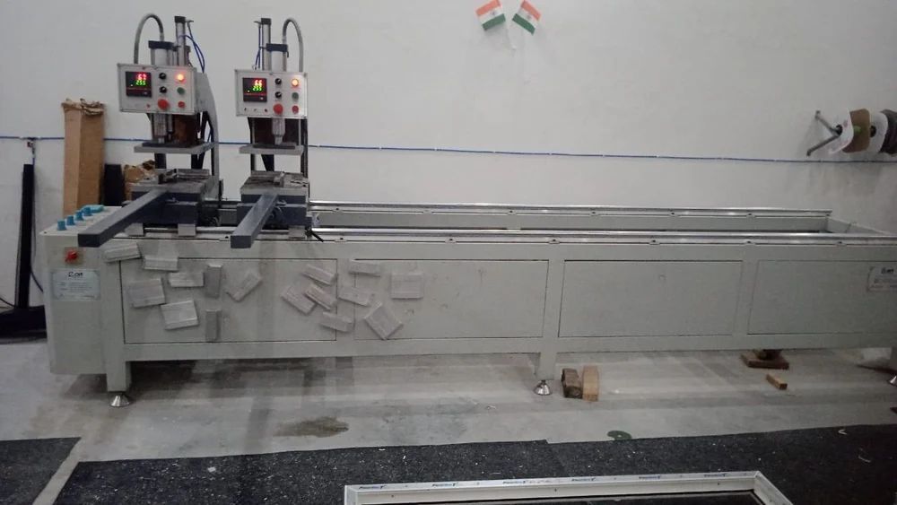 Seemless Double Head Upvc Welding Machine