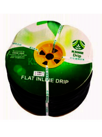 Flat Inline Drip Lateral Pipe/ 180-16-4-40 / 1000 Meter - Application: Irrigation